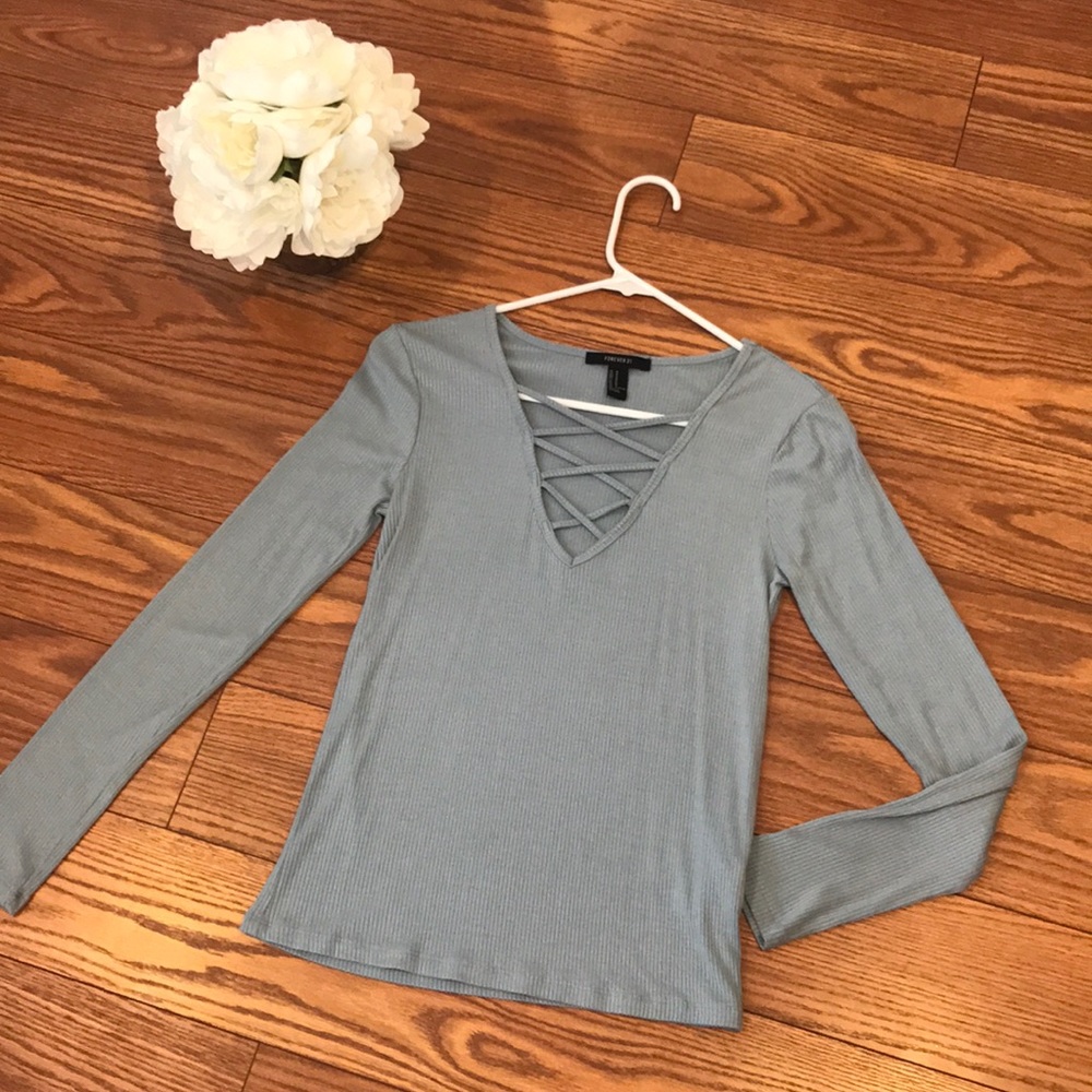 Blue long sleeve